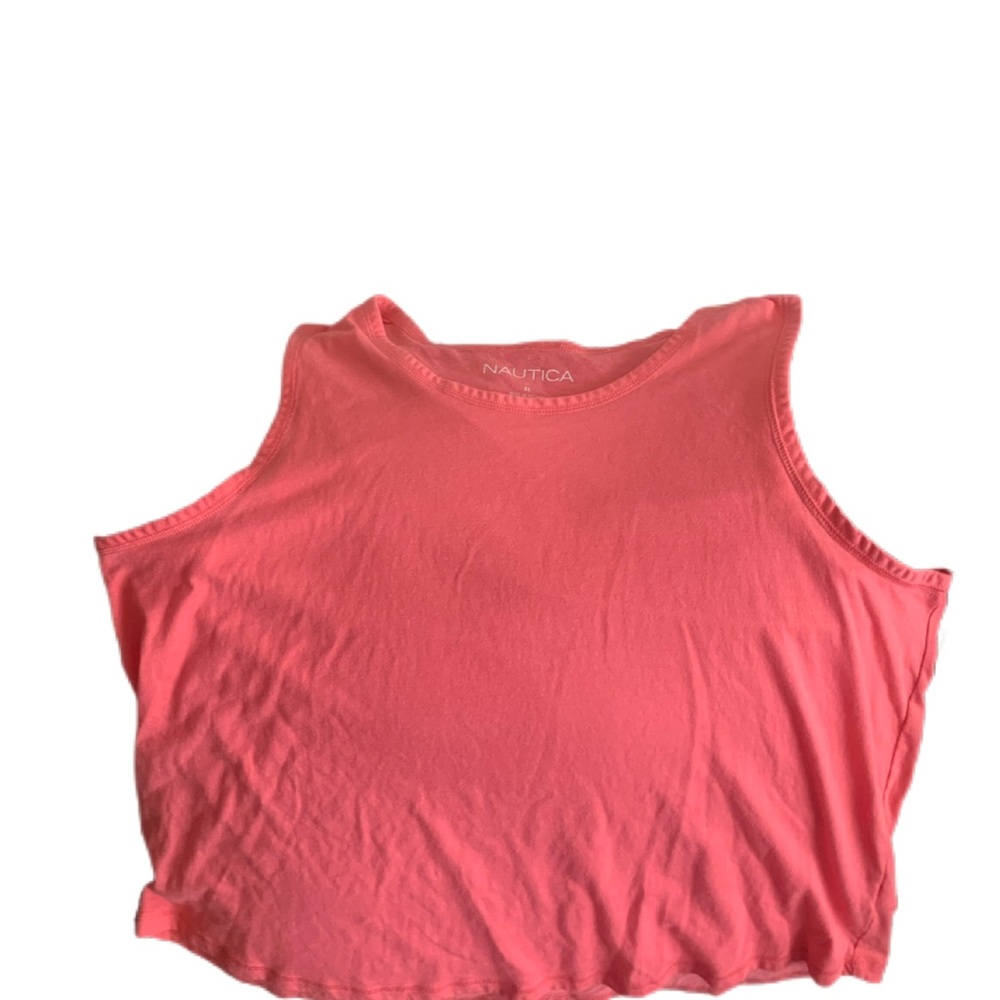 Pre Owned Women’s Nautica Tank Top Sz XL Classic Casual Style And Comfort